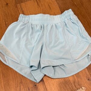 lululemon athletica Sky Blue Athletic Shorts